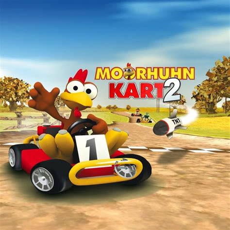 Moorhuhn Kart 2 (2022) PlayStation 4 box cover art - MobyGames