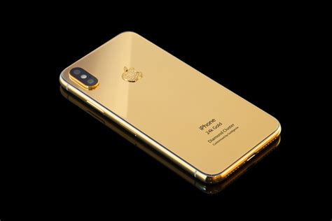 iPhoneX-Gold-Elite-flat-diamond-Cluster-1 - Goldgenie International