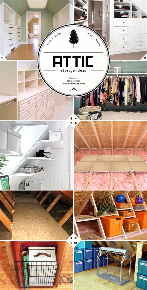 Finished and Unfinished Attic Storage Ideas | Home Tree Atlas