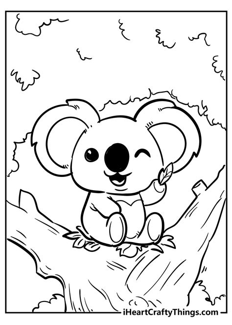 Cute Animal Coloring Pages Printable