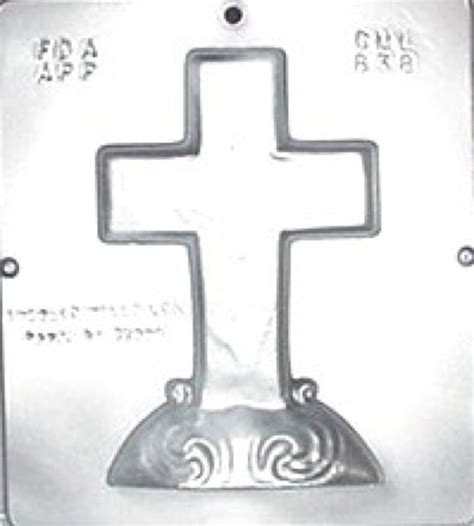 Cross on Base Chocolate Candy Mold Religious 838 NEW | eBay