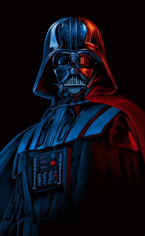 DARTH VADER, Flaviano Oliveira | Star wars painting, Star wars ...