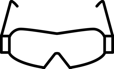 Safety Goggles Vector Icon 20317514 Vector Art at Vecteezy