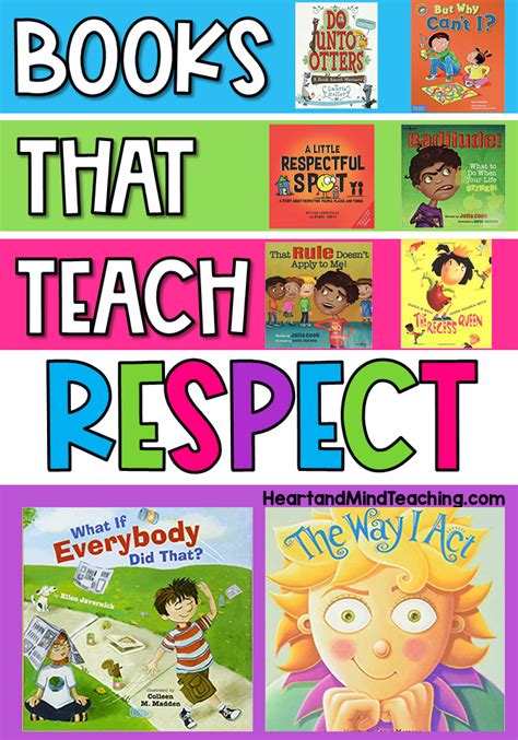 Children's Books about Respect - Heart and Mind Teaching