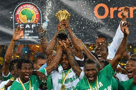 Nigeria celebrates winning the African Cup of Nations - ABC News ...