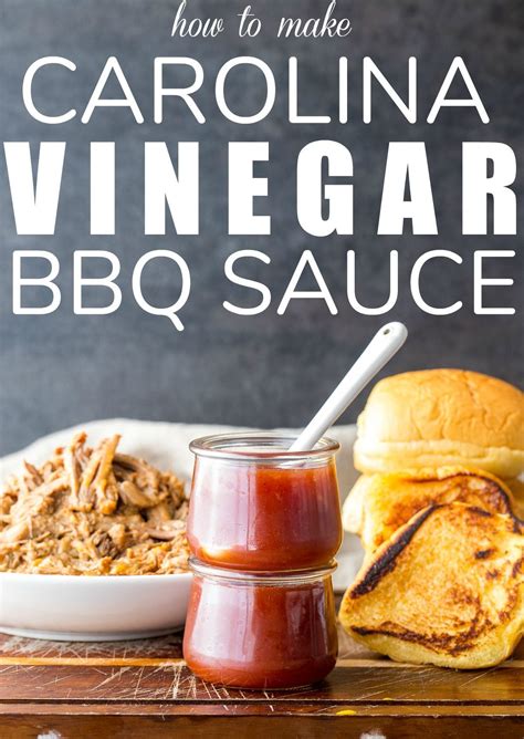 Vinegar Based Barbecue Sauce ( Carolina BBQ Sauce ) | Recipe | Homemade ...