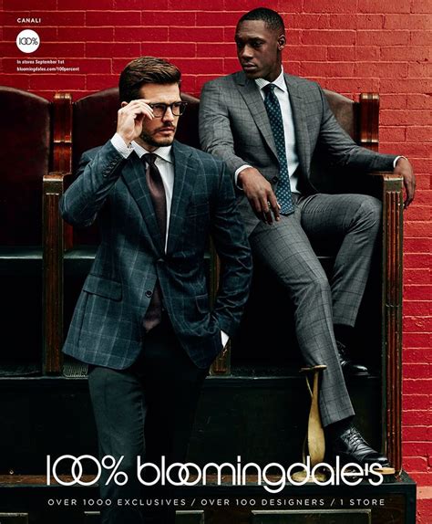 Bloomingdale's 100% Menswear Campaign Fall 2015 (Bloomingdale's)