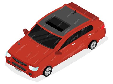 Premium Vector | Isometric car