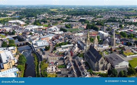 Omagh Town Centre County Tyrone Northern Ireland Stock Image - Image of ...