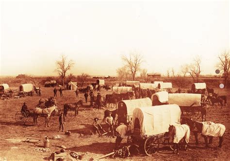 OLD WEST WAGON TRAIN COWBOYS PIONEERS SETTLERS VINTAGE PHOTO 1870 | Old ...