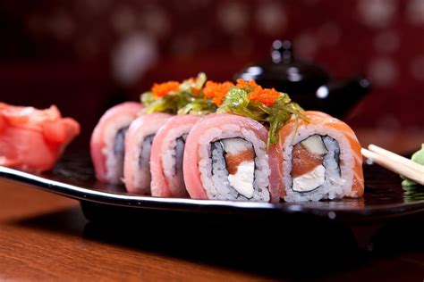 1080P, Food, Fish, Seafood, Sushi HD Wallpaper