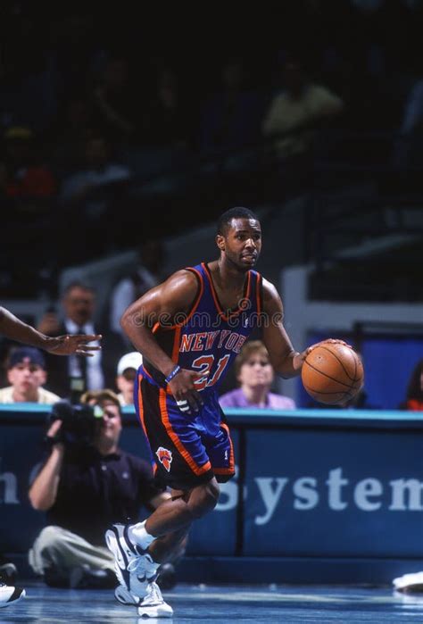 Charlie Ward of the New York Knicks. Editorial Photography - Image of ...