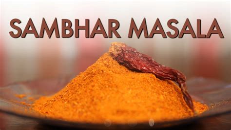 Sambhar Masala By Archana Tai