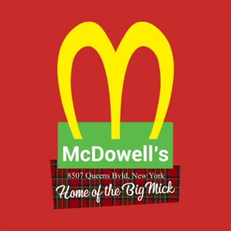 McDowell's Coming to America - Mcdowells Coming To America - Tank Top ...