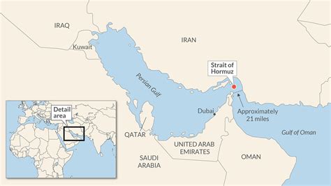 Strait of Hormuz: Oil ‘choke point’ in focus as U.S.-Iran tensions rise ...