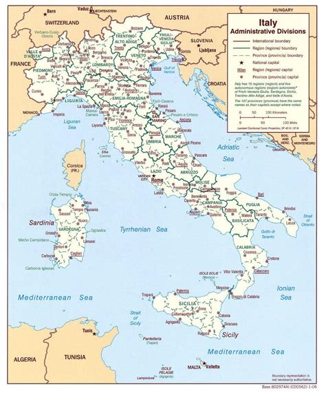 Map of Italy cities: major cities and capital of Italy