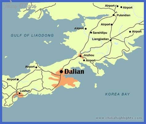 Dalian Map - ToursMaps.com