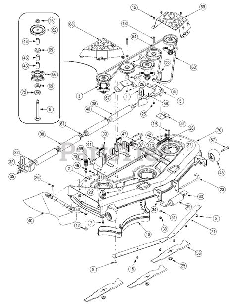 Cub Cadet 54 Inch Mower Deck Belt Diagram - Belt Poster