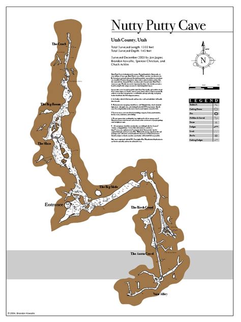 Nutty Putty Cave Map 1 | PDF