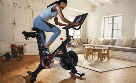 The Peloton Exercise Bike Helps You Sweat at Home