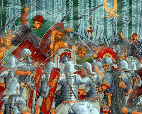 Battle of Teutoburg Forest | Ancient warfare, Ancient warriors, Ancient ...