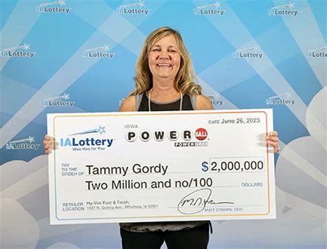 Iowa Woman Claims $2 Million Powerball Prize | Powerball