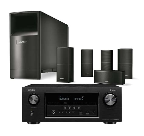 Bose Acoustimass 10 Series V Wired Home Theater Speaker System, Black ...