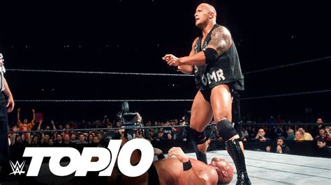 Iconic Rock vs. “Stone Cold” rivalry moments: WWE Top 10, Nov. 28, 2021