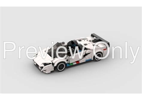 LEGO MOC Speed Champions Lamborghini Aventador SVJ Roadster by ...