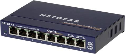 Acquista NETGEAR ProSAFE® GS108GE Switch di rete 8 Porte 1 GBit/s da Conrad