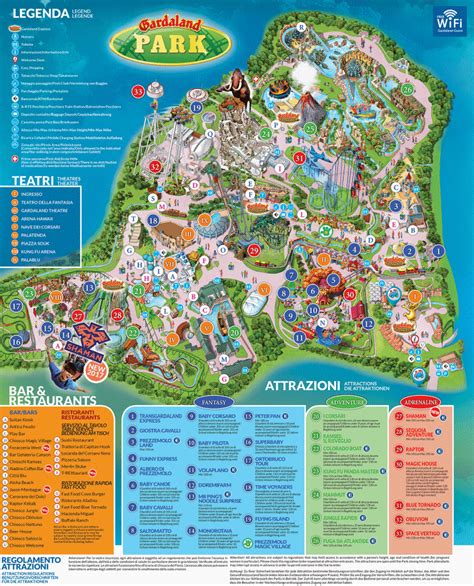 Gardaland Park Map