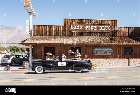 Rob Word rides in the 2015 Lone Pine Film Festival Parade in Lone Pine ...