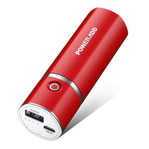 Poweradd Slim 2 5000mAh Ultra-compact Portable Power Bank External ...