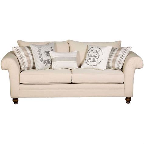 The Farmhouse Sofa in 2020 | Beige sofa living room, Farmhouse living ...