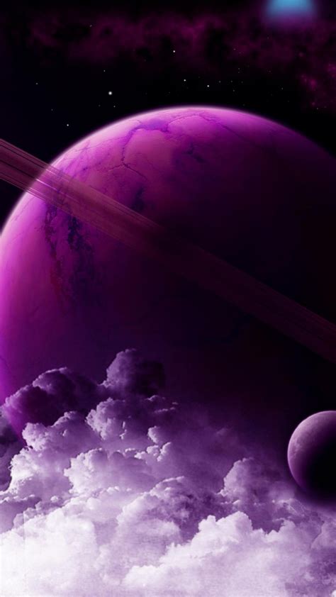 Wallpaper Saturn, planet, purple, 4k, Space #16672 - Page 5