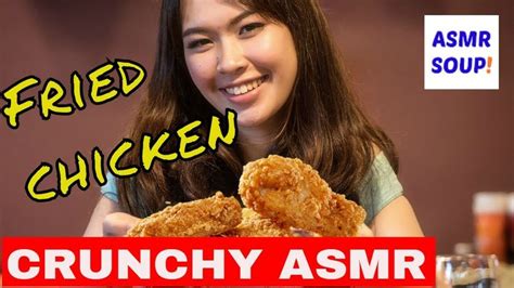 🍗CRUNCHY ASMR Fried Chicken Compilation - Satisfying Eating Sounds | N ...