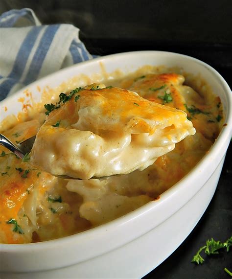 Old Fashioned Scalloped Potatoes - Frugal Hausfrau