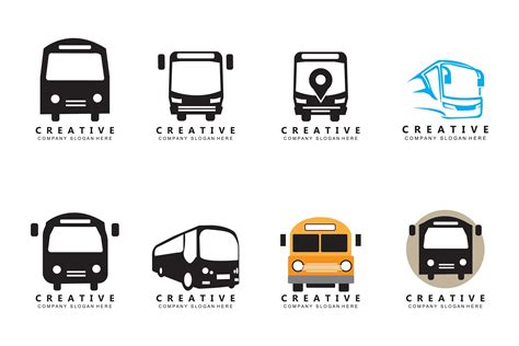 School Bus Logo Design Graphic by AR Graphic · Creative Fabrica