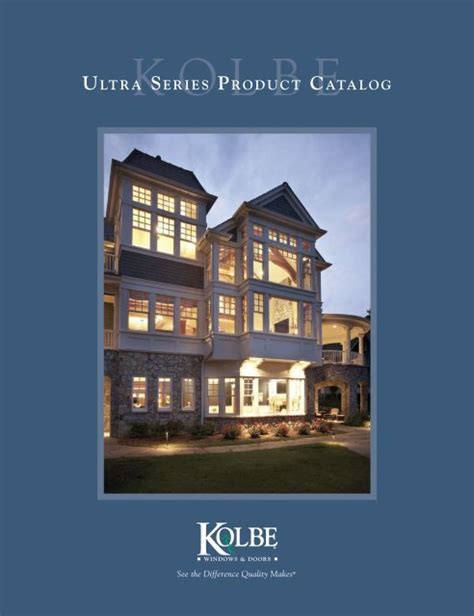 ULTRA SERIES PRODUCT CATALOG - Cleary Millwork