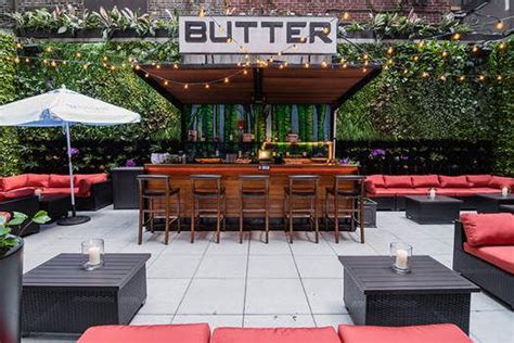 Butter Midtown | Rooftop bars nyc, Butter midtown, Butter restaurant