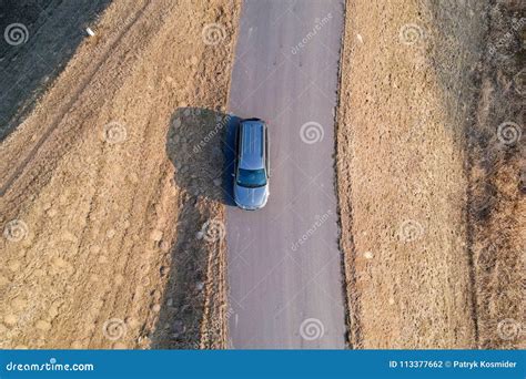 Aerial view of car stock photo. Image of european, sunny - 113377662