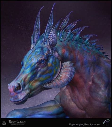 Percy Jackson hippocampus head by SebastianMeyer on DeviantArt