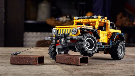 This Lego Jeep Wrangler Rubicon even comes with proper suspension ...