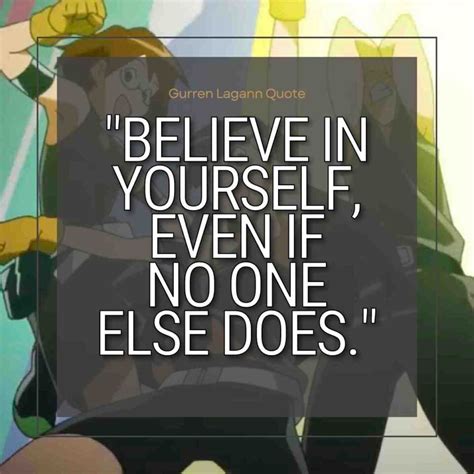 50 Inspirational Gurren Lagann Quotes To Ignite Your Spirit