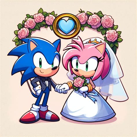 Sonic and Amy Get Married by DdudeGames on DeviantArt