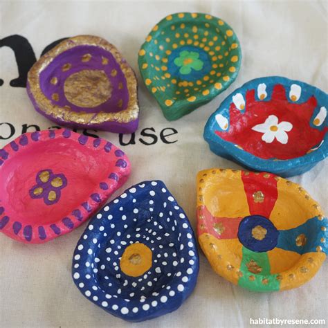 Celebrate Diwali with homemade diya lamps | Habitat by Resene