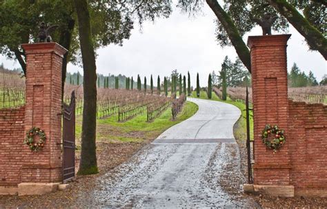 Open Gates stock photo. Image of green, brick, decorated - 17701500