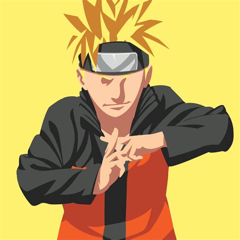 2048x2048 Resolution Naruto Uzumaki Minimal Art Ipad Air Wallpaper ...