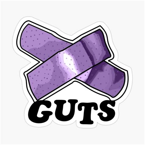 "Olivia - GUTS / Band aid guts" Sticker for Sale by d00dling ...