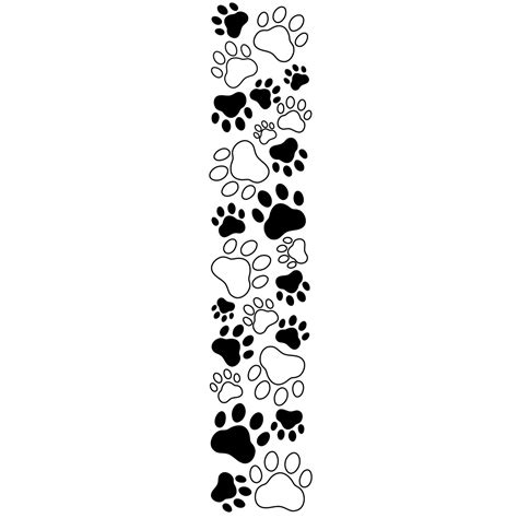 Paw prints paw print clipart color clipartfest - WikiClipArt